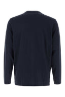 Autry Dark Blue Cotton T Shirt