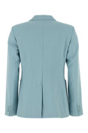 Weekend Light Blue Wool Nervoso Blazer