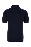 Etro Dark Blue Cotton Polo Shirt
