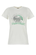 Saint Laurent White Cotton T Shirt