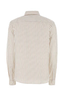 Saint Laurent Embroidered Poplin Shirt