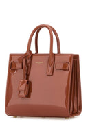 Saint Laurent Brick Leather Nano Sac De Jour Handbag