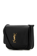 Saint Laurent Niki Umhängetasche aus schwarzem Leder