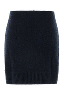 Bottega Veneta Midnight Blue Bouclã© Mini Skirt