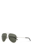 Saint Laurent Silver Metal Sl 800 Sonnenbrille