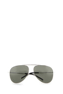 Saint Laurent Silver Metal Sl 800 Sonnenbrille