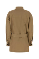 Saint Laurent Camel Poplin Shirt
