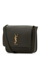 Saint Laurent Bottle Green Leather Niki Crossbody Bag