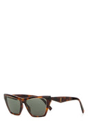 Saint Laurent bedruckte Acetat-Sonnenbrille Sl M103 mit Rand