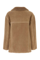 Fendi Camel Shearling Jacket