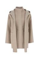 Fendi Sand Wool Blend Parka