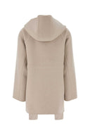 Fendi Sand Wool Blend Parka