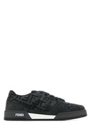 Fendi Embroidered Match Sneakers