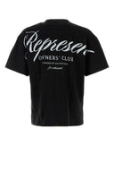 Represent Black Cotton T Shirt