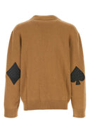 Bottega Veneta Camel Stretch Cashmere Blend Cardigan