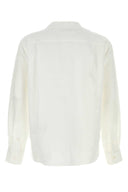Dolce & Gabbana White Linen Shirt