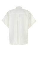 Dolce & Gabbana White Linen Shirt