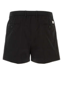 Dolce & Gabbana Black Gabardine Bermuda Shorts