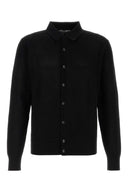 Dolce & Gabbana Black Mesh Cardigan