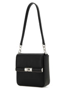 Dolce & Gabbana Black Leather Marlene Shoulder Bag