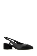 Tory Burch Black Leather Pumps