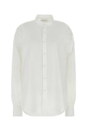 Armarium White Stretch Poplin Oversize Lavinia Shirt