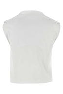 Armarium White Stretch Cotton Glenda Top