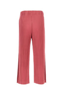 Homme Plisse' Issey Miyake Dark Pink Polyester Pant