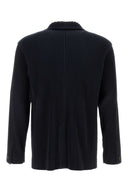 Homme Plisse' Issey Miyake Midnight Blue Polyester Blazer