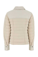 Chaqueta de depresión de la mezcla de nylon de arena de Moorer
