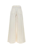 Seven For All Mankind Ivory Denim Willow Wilde Jeans