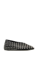 Jil Sander Black Nappa Leather Ballerinas