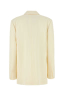 Jil Sander Cream Wool Blazer
