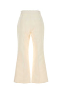 Jil Sander Ivory Cotton Pant