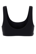 Jil Sander Black Stretch Nylon Bra