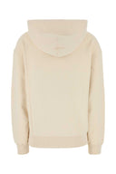 Jil Sander Cream Cotton Oversize Sweatshirt