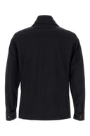 Moorer Dark Blue Nylon Blend Volmer Jacket