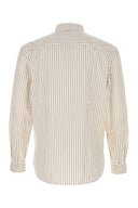 Saint Laurent Embroidered Poplin Shirt