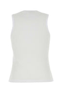 Jw Anderson White Cotton Tank Top
