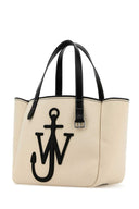 Jw Anderson Ivory Canvas Belt Shopping Bag