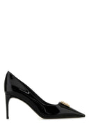 Dolce & Gabbana Black Leather Lollo Pumps