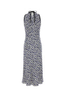 Miu Miu Printed Silk Dress