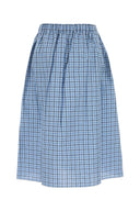 Miu Miu Embroidered Cotton Skirt