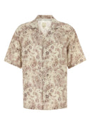 Camisa de mezcla viscosa impresa Emporio Armani