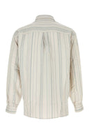 Emporio Armani Embroidered Viscose Blend Shirt