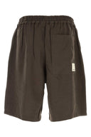 Emporio Armani Brown Modal Blend Bermuda Shorts
