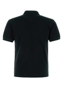 Comme Des Garcons Play Black Piquet Polo Shirt