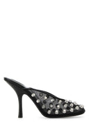 Alexander Wang Black Mesh Rhodes 105 Mules