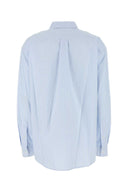 T By Alexander Wang Embroidered Oxford Oversize Shirt