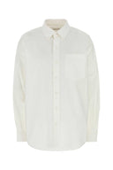 T By Alexander Wang White Oxford Oversize Shirt